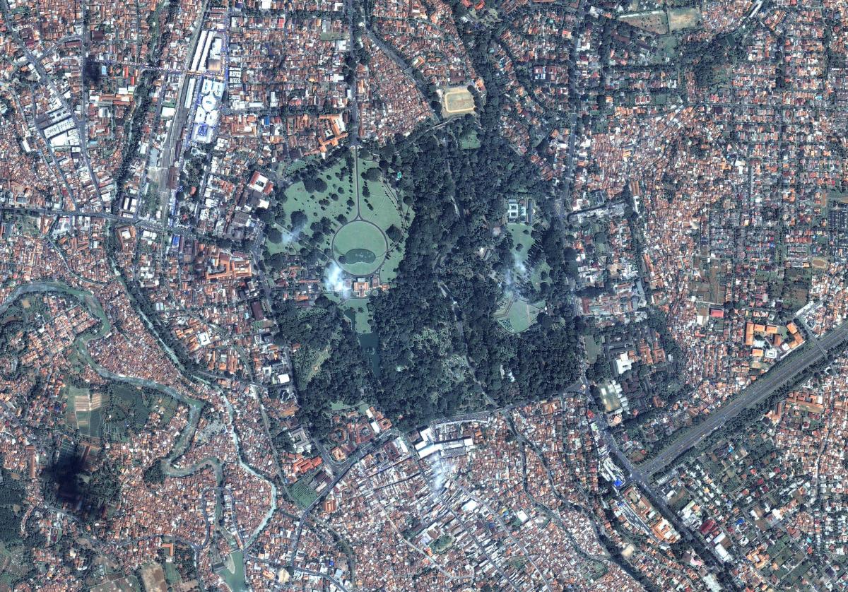 kat jeyografik satelit nan Jakarta